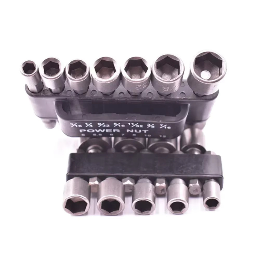STONEGO 9/14-teiliges Innensechskant-Steckschlüssel-Set mit Schraubendreher-Bits von 5 mm bis 12 mm für Mechaniker und Heimwerker - Bild 2