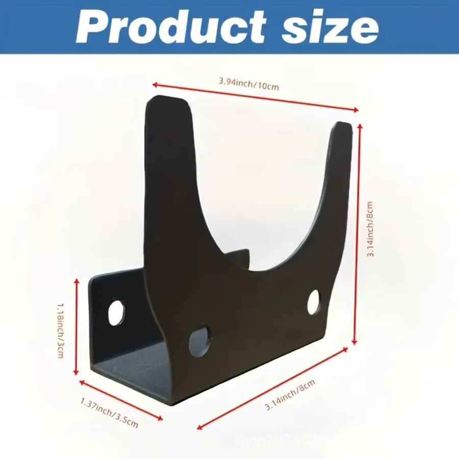 Vibratite Winkelgrinder Halterung Wandhalterung für 5-Zoll-Schleifer inklusive Schrauben - Bild 5