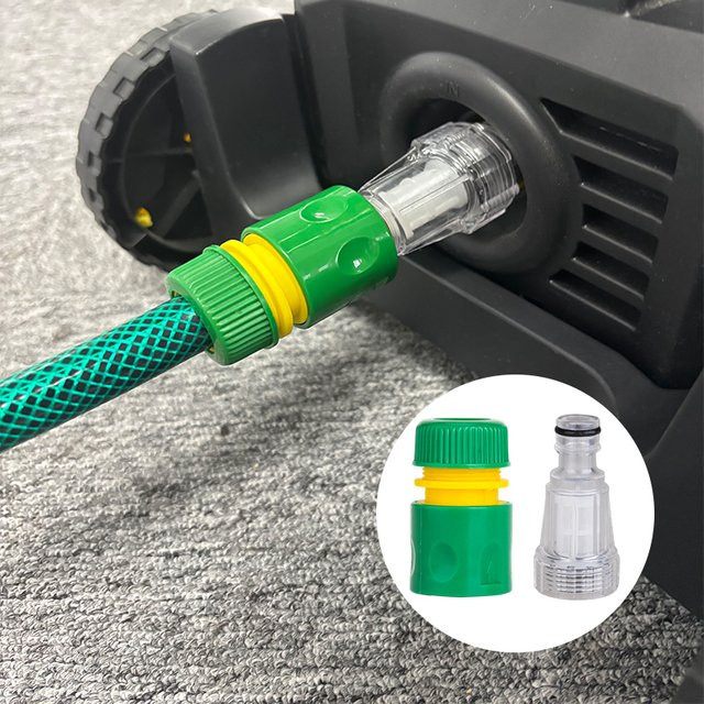 4/8-teiliges Filterverbindungsset G3/4 Zoll für Hochdruckreiniger und Gartenschläuche - Bild 1