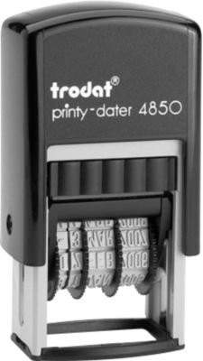 Trodat Printy 4850L Selbststempel mit dem Aufdruck BEZAHLT in Schwarz - Bild 1
