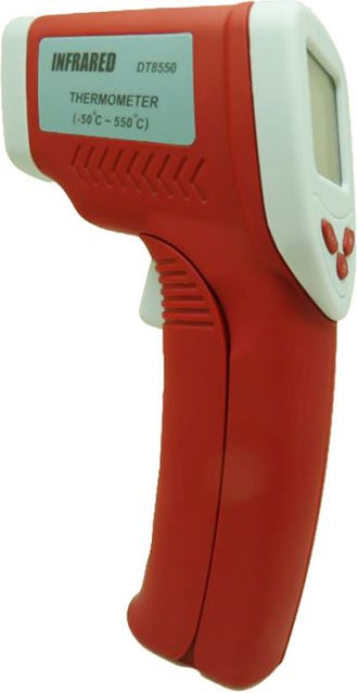 Scaritech Laserthermometer in Weiß und Rot - Bild 1