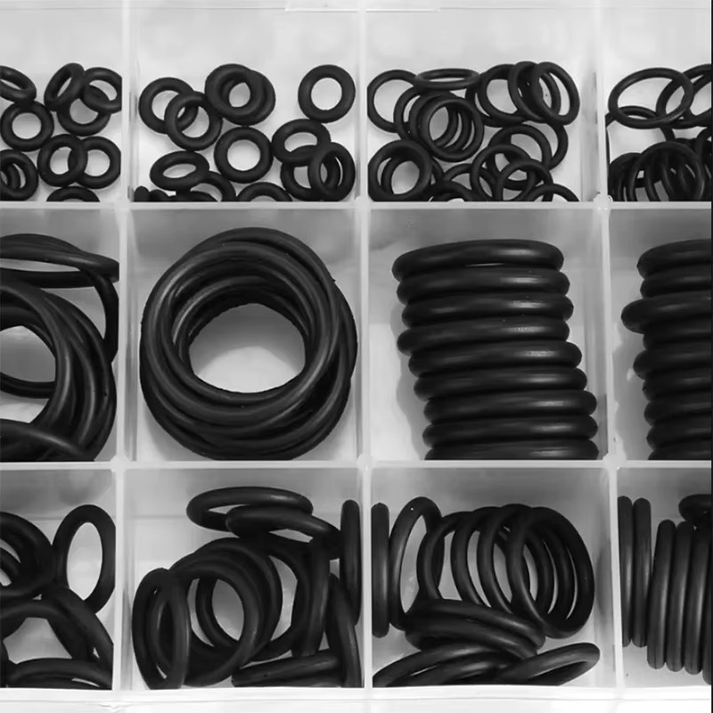 ZENHOSIT 279-teiliges Gummi-O-Ring-Dichtungsset in Schwarz für Sanitärreparaturen - Bild 2