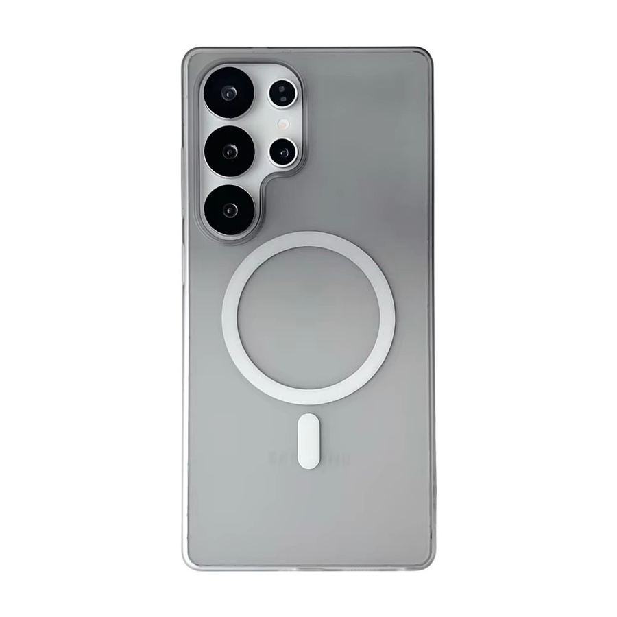 MagSafe Magnetische Schutzhülle mit Farbverlauf und mattem Finish für Samsung Galaxy S26 S25 S24 S23 Ultra Plus FE A17 A56 A55 A16 in Transparent Multicolour - Bild 5