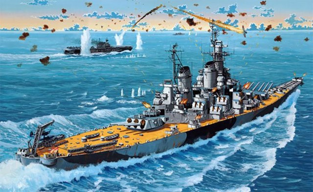 Revell Battleship USS New Jersey, Modellbau, 1:1200, ab 12 Jahre - Bild 4