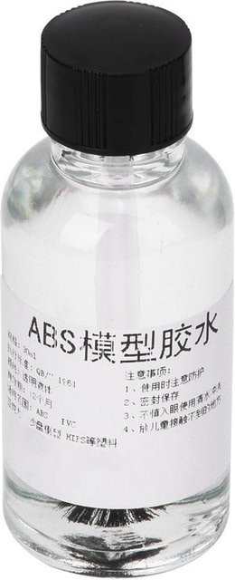 Meterk Transparenter Modellkleber für ABS, PVC und Acryl, 30 ml, Weiß - Bild 1