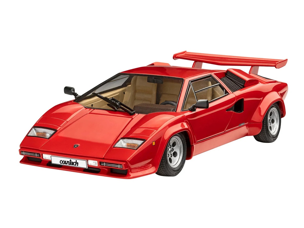 Revell Lamborghini Countach LP500S, Automodell Bausatz, 1:24 - Bild 2