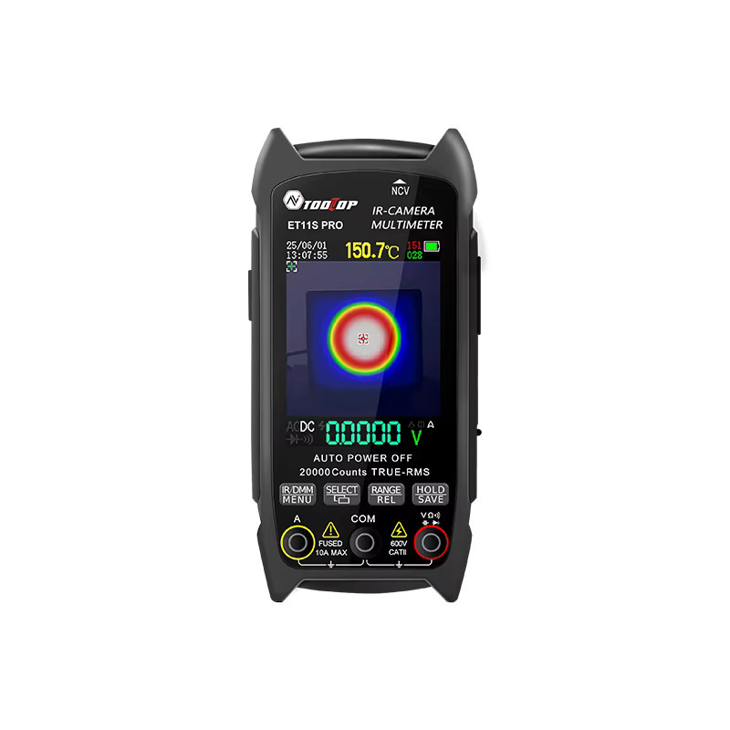 TOOLTOP ET11S PRO Wärmebildkamera und Multimeter mit 32 x 32 Auflösung und Temperaturverfolgung für Elektriker - Bild 5