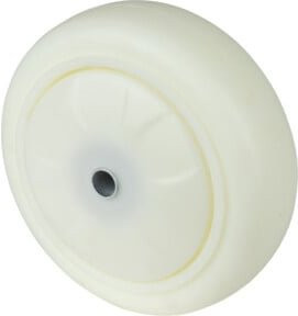 BS Ersatzrad für Rollen in Weiß, Durchmesser: 150 mm, Tragkraft: 650 kg, Achsdurchmesser: 12,5 mm, Nabenlänge: 59 mm von Industrial Quality Supplies - Bild 1