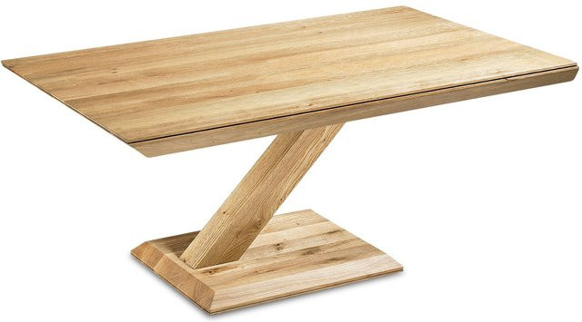 Couchtisch 1269 HASSE aus Asteiche massiv in Braun, B/T/H: 110 x 70 x 49 cm - Bild 1