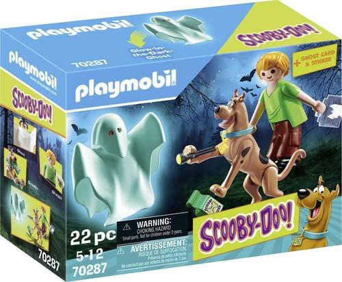 Playmobil Scooby-Doo Set Scooby und Shaggy mit Geist 70287 - Bild 1