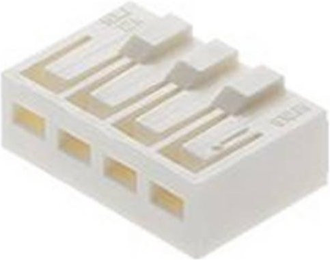 Molex Buchsengehäuse-Kabel 7-polig in Weiß mit 2,50 mm Rastermaß - Bild 1