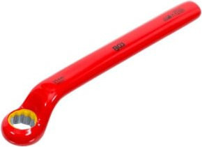 BGS VDE Einringschlüssel tief gekröpft aus Chrom-Vanadium-Stahl SW 21 mm in Rot - Bild 1