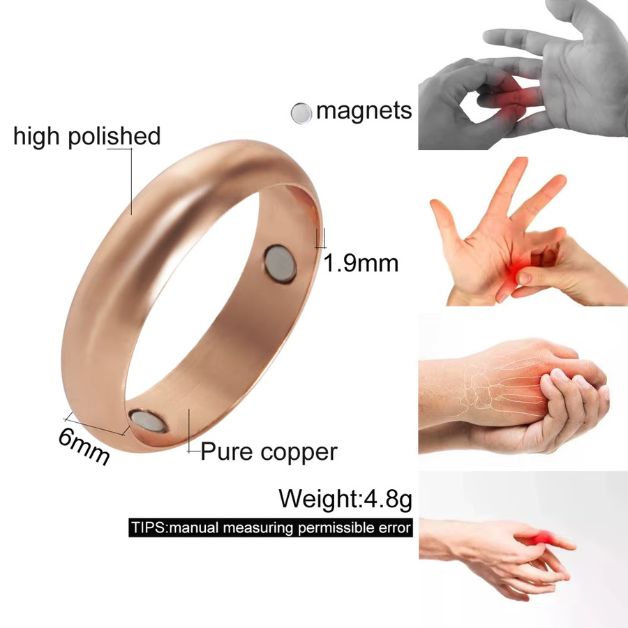 Vinterly Ring, Kupfer, Roségold, Unisex - Bild 2