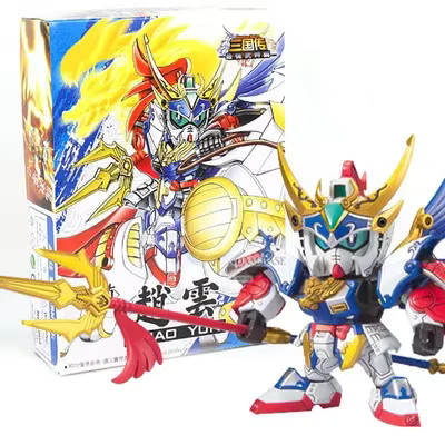 Anime BB Mobile Anzug SD Drei Königreiche Roboter Actionfigur Modell Kits 8cm - Bild 2
