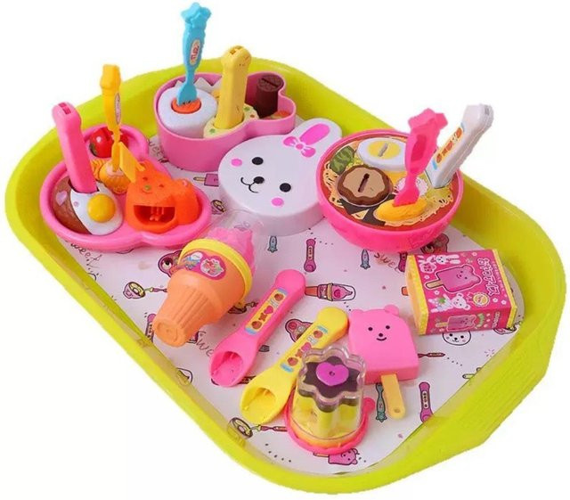 Binchi Fitness Kleiner Bär Pudding Fütterungsset, 6-teiliges Set, ab 3 Jahren - Bild 1