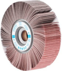 PFERD Lamellenschleifrad FR A240 braun Durchmesser: 16,5 cm, Bohrung: 2,54 cm - Bild 1