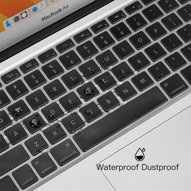 Premium Tastaturabdeckung für Apple MacBook Air und MacBook Pro in Schwarz - Bild 6