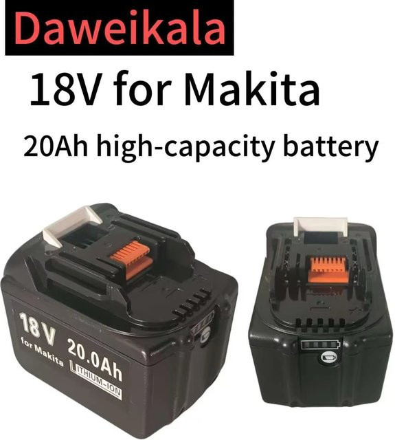 Makita 18 V Li-Ion Akku 20 Ah Ersatzakku BL1860B BL1850 in Schwarz für Elektrowerkzeuge - Bild 1