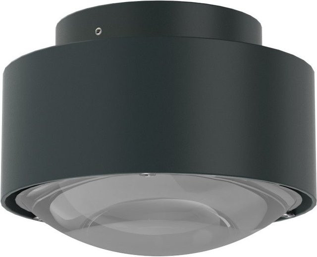 Top Light Puk Maxx Plus LED-Deckenleuchte in Anthrazit Matt mit mattem Glas und warmweißem Licht (2700K) - Bild 1