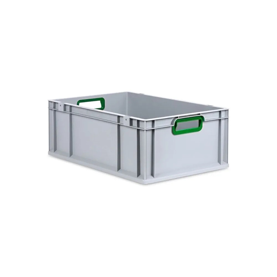 PROREGAL Eurobox Nextgen Color Transportbox mit verstärktem Boden in Grün, H x B x T: 22 x 40 x 60 cm, 44 Liter - Bild 2