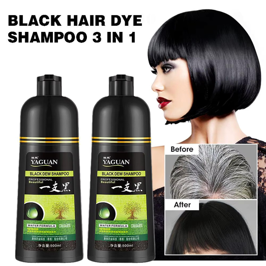 jaysuing Haar färbemittel Shampoo, Kräuter, Unisex, Schaum - Bild 2