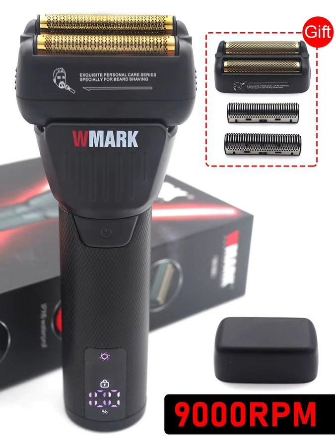 WMARK NG-7982 Doppelfolienrasierer, Schwarz - Bild 7