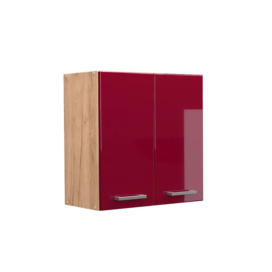 Vicco Hängeschrank R-Line Küchenschrank Bordeaux Goldkraft Hochglanz Breite: 60 cm, Höhe: 31 cm, Tiefe: 31 cm - Bild 3