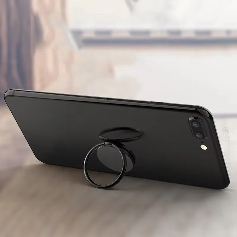 WSSHE Handy Ring Halter Smartphone Ständer in Silber für Samsung und andere Smartphones - Bild 3