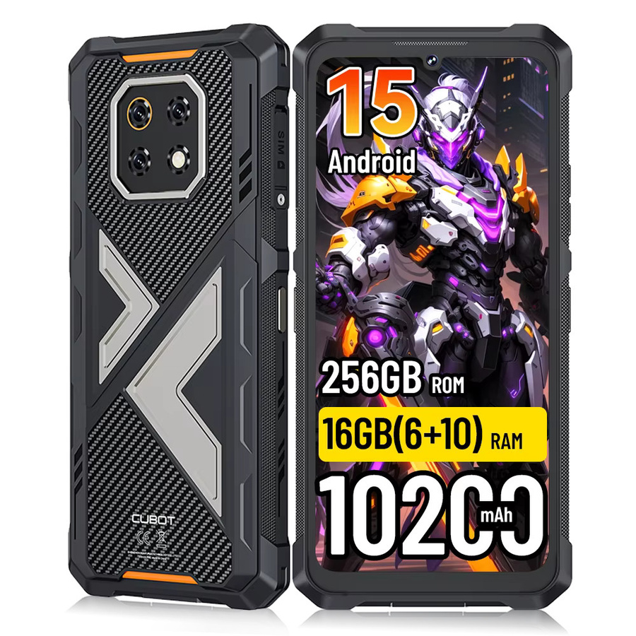 Cubot KingKong ES 3 Robustes Smartphone mit Android 15, 10200mAh Akku, 16GB RAM, 256GB Speicher, 6,745 Zoll Display, 4G LTE und NFC in Schwarz oder Grau - Bild 7