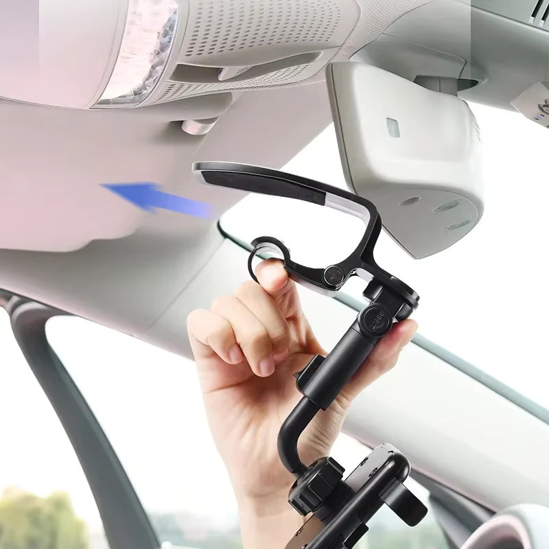 Universelle Auto Sonnenblende Handyhalterung für GPS und Smartphone in Schwarz oder Weiß - Bild 5