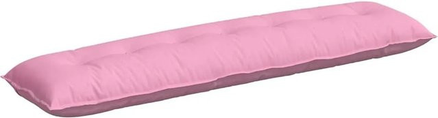 vidaXL Rückenkissen Rosa aus Polyester mit abnehmbarem Bezug, B/H/T: 50 x 200 x 19 cm - Bild 1