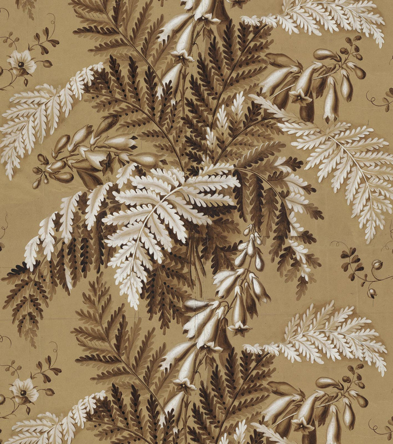 NLXL Mural Big Pattern Feuilles selbstklebende Vliestapete mit floralem Vintage-Design - Bild 1