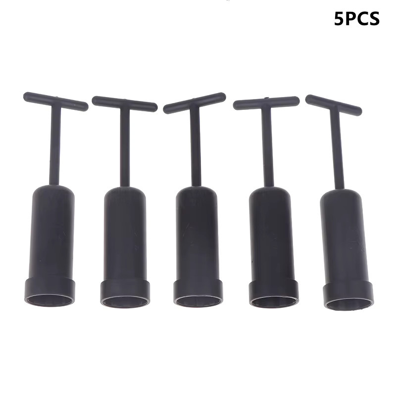 HUXUAN 5er-Set G9-Fassungsring-Entfernungswerkzeug aus schwarzem PVC-Kunststoff mit T-Typ-Schnellhülse - Bild 2