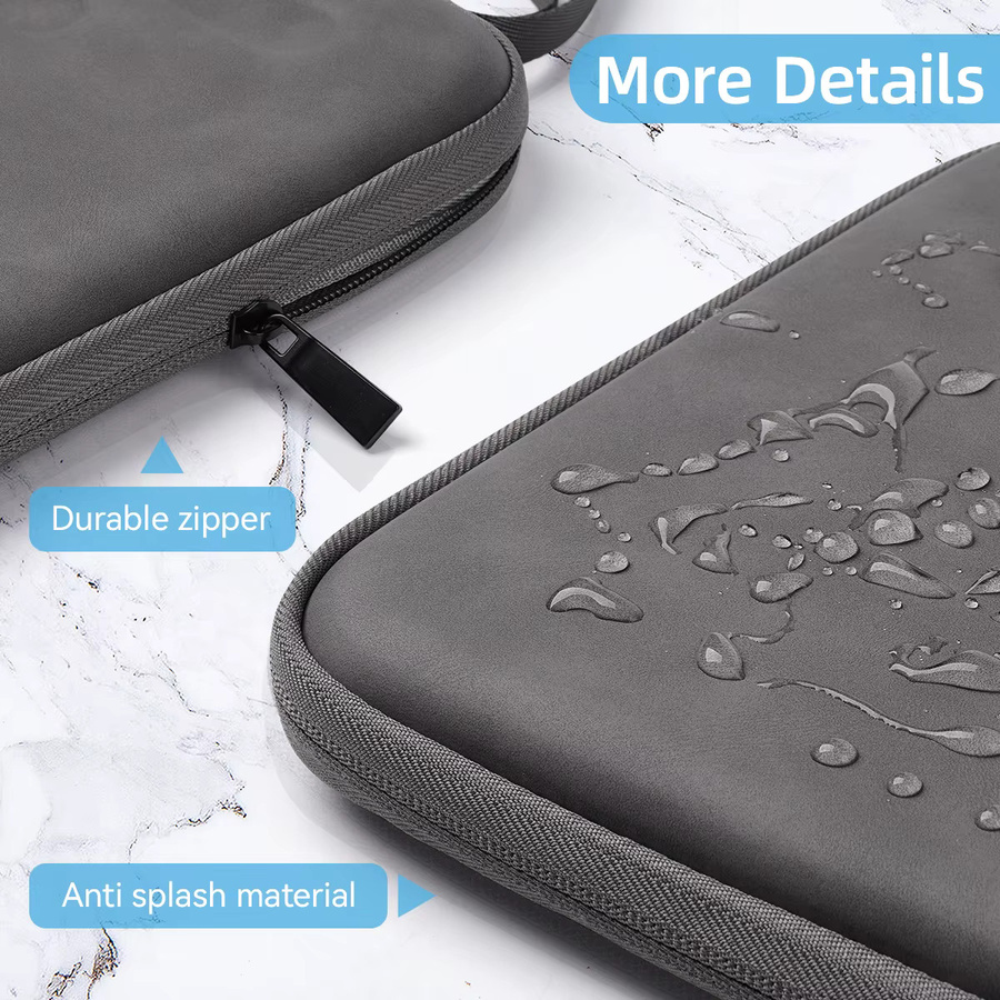 Hansong Tablet-Tasche 2026EVA Hülle für 11-13 Zoll Tablets, passend für iPad 10./11. Generation 10,9 Zoll und iPad Pro 11 M4 M5, Farbe: Grau - Bild 2