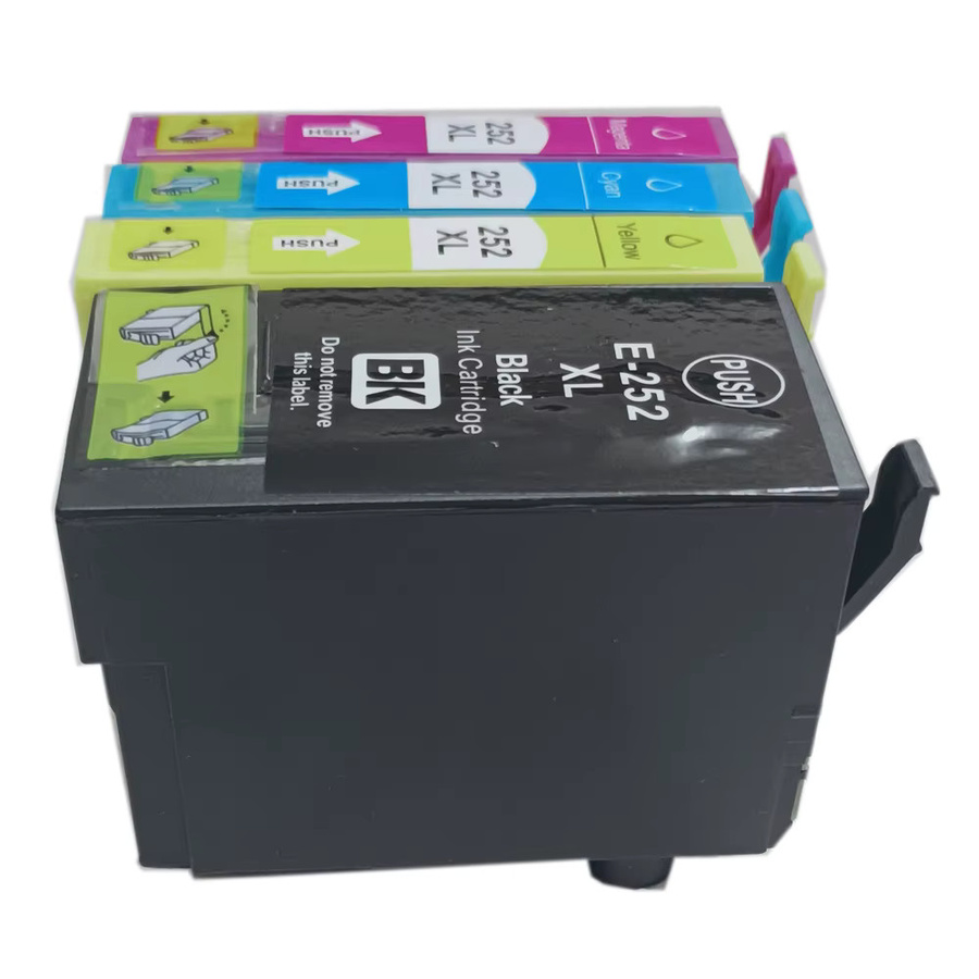 Kompatible Tintenpatrone für Epson 252XL 252 T2521 T2521XL Multicolor für WF-3620 WF-3640 WF-7610 WF-7620 WF-5190 Drucker - Bild 3