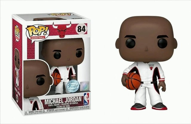 Funko NBA POP Michael Jordan Bulls White Warmup, Einzelfigur - Bild 1