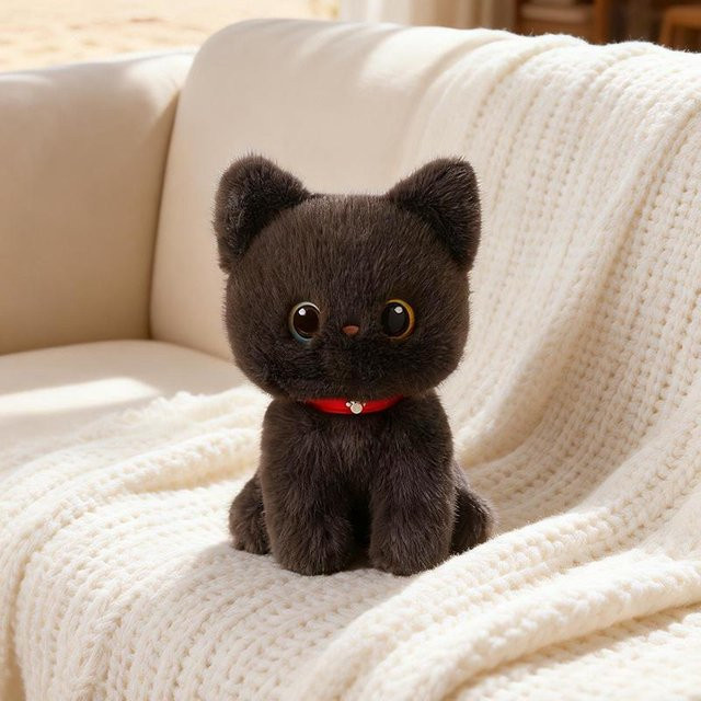 Yiran toy Kätzchen Plüschtiere, Puppe, 35cm - Bild 1