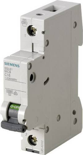 Siemens Indus.Sector MCB Leitungsschutzschalter C13A 1-polig 6kA Grau 5SL6113-7 - Bild 1