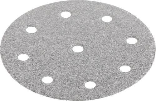 Flex Exzenterschleifpapier D125-12 SV-P120 für Holz und Lack, Durchmesser: 125 mm, Farbe: Grau, 25 Stück - Bild 1