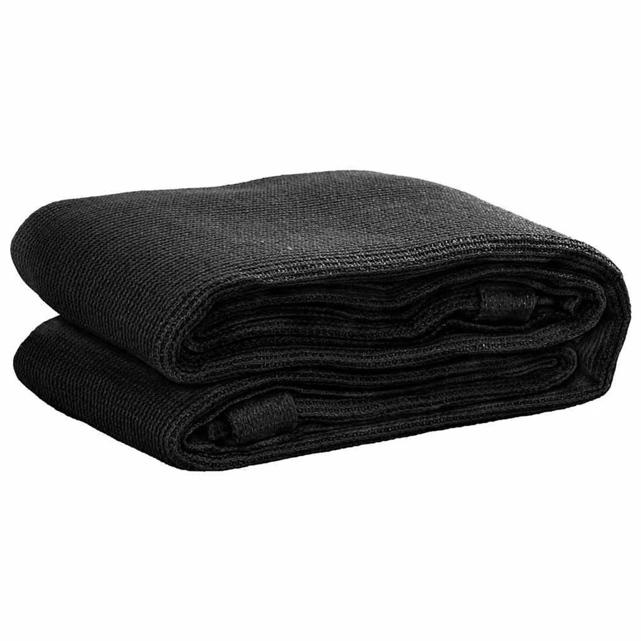 vidaXL Zeltteppich aus HDPE in Schwarz, B/T: 700 x 400 cm - Bild 2