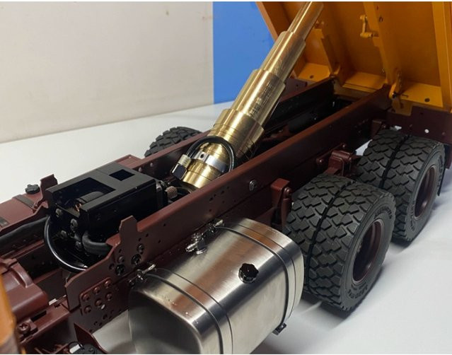 Jerrydian Hydrauliksystem für 1/14 Lesu Truck Zylinderheber, Metall, Zubehör - Bild 1