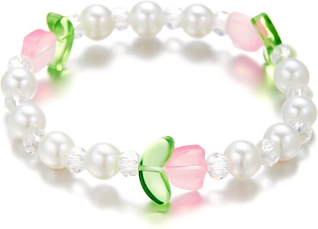 Rinhoo Armband, Perle, Kristall, Bunt, Unisex - Bild 1