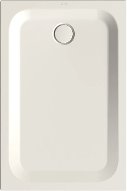 Bette Duschwanne Steel Side Rechteck aus Stahlemaille in Beige B/B: 120 x 80 cm - Bild 1