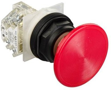 Schneider Electric Pilzdrucktaster in Rot mit IP66 Schutzart - Bild 1