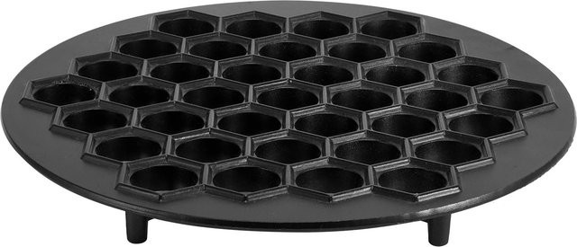 CosyHome Ravioli Maker und Knödelform aus Aluminiumlegierung in Schwarz mit 37 Löchern - Bild 1