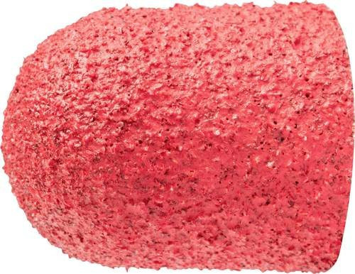 PFERD TOOLS POLICAP Schleifkappe PC Walzenrundform Keramikkorn in Rot für Edelstahl Durchmesser: 13 mm, Höhe: 17 mm, 50 Stück - Bild 1
