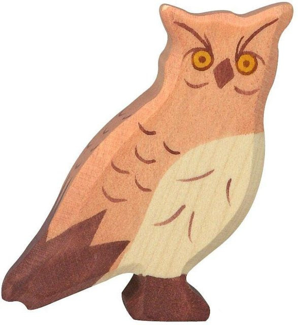 Holzfigur Uhu in Braun von Gollnest & Kiesel - Bild 1