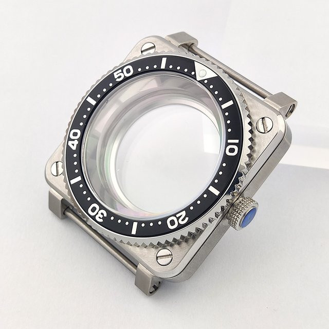 OUMASHI Uhrenarmband Leder, Edelstahl, Silber - Bild 1
