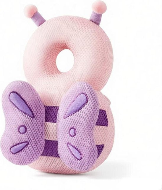 Yiran Health & Beauty Baby Nacken-Schutzkissen aus Baumwolle in Pink - Bild 1