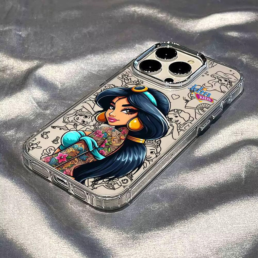 Aladdin Jasmine Princess Handyhülle für Google Pixel 10 9 8 Pro XL transparente weiche TPU Silikon Schutzhülle - Bild 3